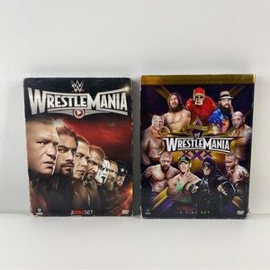 WWE Wrestlemania XXXI & Wrestlemania XXX 30 Anniversary DVD Complete